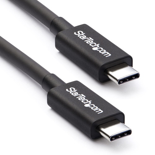 StarTech.com Cavo Thunderbolt 3 USB-C (20Gbps) da 2 m - Compatibile con Thunderbolt, USB e DisplayPort - M/M