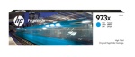 HP - HP Cartuccia ciano ad alta capacità originale 973X PageWide, Resa elevata (XL), 86 ml, 7000 pagine, 1 pz