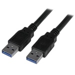 Startech.Com - StarTech.com Cavo USB 3.0 - A ad A - M/M da 3m, 3 m, USB A, USB A, 3.2 Gen 1 (3.1 Gen 1), Maschio/Maschio, Nero