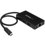 Startech.Com - HUB Startech.Com HB30C3A1GE USB 3.0 Black