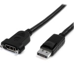Startech.Com - StarTech.com DPPNLFM3PW, 0,9 m, DisplayPort, DisplayPort, Maschio, Femmina, Nichel