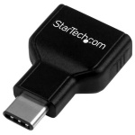 Startech.Com - StarTech.com Adattatore USB-C a USB-A - M/F - USB 3.0, USB C 3.0, USB A 3.0, Nero