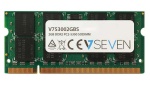 V7 - V7 2GB DDR2 PC2-5300 667Mhz SO DIMM Notebook Módulo de memoria - V753002GB, 2 GB, 1 x 2 GB, DDR2, 667 MHz, 200-pin SO-DIMM, Verde