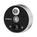 Edimax - Edimax IC-6220DC, Telecamera di sicurezza IP, Interno e esterno, Senza fili, Nascosta, Parete, Nero, Bianco