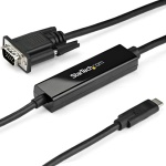 Startech.Com - Cavo adattatore Startech.Com CDP2VGAMM1MB USB C a VGA Black