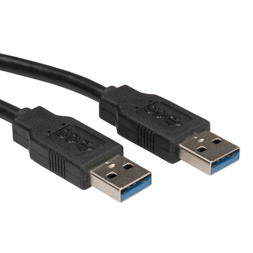ROLINE 11.02.8971 cavo USB 3 m USB 3.2 Gen 1 (3.1 Gen 1) USB A Nero