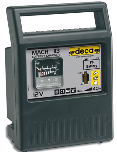 Deca MACH 113 Caricabatteria per veicolo Nero
