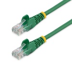 Startech.Com - StarTech.com Cavo di Rete da 50cm Verde Cat5e Ethernet RJ45 Antigroviglio, 0,5 m, Cat5e, U/UTP (UTP), RJ-45, RJ-45