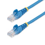 Startech.Com - StarTech.com Cavo di Rete da 50cm Blu Cat5e Ethernet RJ45 Antigroviglio, 0,5 m, Cat5e, U/UTP (UTP), RJ-45, RJ-45