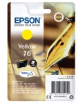 EPSON - Epson Pen and crossword Cartuccia Penna e cruciverba Giallo Inchiostri DURABrite Ultra 16, Resa standard, Inchiostro a base di pigmento, 3,1 ml, 165 pagine, 1 pz