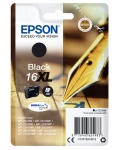 EPSON - Epson Pen and crossword Cartuccia Penna e cruciverba Nero Inchiostri DURABrite Ultra 16XL, Resa elevata (XL), Inchiostro a base di pigmento, 12,9 ml, 500 pagine, 1 pz