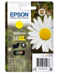 EPSON - Epson Daisy Cartuccia Margherita Giallo Inchiostri Claria Home 18XL, Resa elevata (XL), Inchiostro a base di pigmento, 6,6 ml, 450 pagine, 1 pz