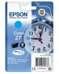 EPSON - Epson Alarm clock Cartuccia Sveglia Ciano Inchiostri DURABrite Ultra 27, Resa standard, 3,6 ml, 300 pagine, 1 pz