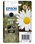 EPSON - Epson Daisy Cartuccia Margherita Nero Inchiostri Claria Home 18, Resa standard, Inchiostro a base di pigmento, 5,2 ml, 175 pagine, 1 pz
