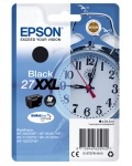 EPSON - Epson Alarm clock Cartuccia Sveglia Nero Inchiostri DURABrite Ultra 27XXL, Originale, Inchiostro a base di pigmento, Nero, Epson, - WorkForce WF-7720DTWF - WorkForce WF-7715DWF - WorkForce WF-7710DWF - WorkForce WF-7620DTWF -..., 1 pezzo(i)