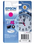 EPSON - Epson Alarm clock Cartuccia Sveglia Magenta Inchiostri DURABrite Ultra 27XL, Resa elevata (XL), Inchiostro a base di pigmento, 10,4 ml, 1100 pagine, 1 pz