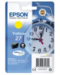 EPSON - Epson Alarm clock Cartuccia Sveglia Giallo Inchiostri DURABrite Ultra 27, Resa standard, Inchiostro a base di pigmento, 3,6 ml, 300 pagine, 1 pz