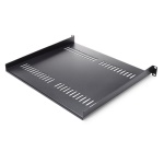 Startech.Com - StarTech.com Scaffale Ventilato per Rack Server 1U - Profondità da 400 mm, Mensola per scaffale, Nero, Acciaio, 20 kg, 1U, 482,6 mm