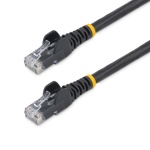 Startech.Com - StarTech.com Cavo di Rete da 10m Nero Cat5e Ethernet RJ45 Antigroviglio, 10 m, Cat5e, U/UTP (UTP), RJ-45, RJ-45