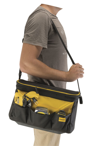 Stanley STST1-73615 Cassetta degli attrezzi Poliestere Nero, Giallo