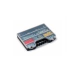 Terry - Terry Pro Organizer, Scatola per minuteria, Nero, Trasparente, Cardine, 325 mm, 255 mm, 50 mm