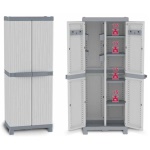 Terry - Terry Wave Base 3700, Grigio, 4 ripiani, Da terra, Universale, 2 porta/porte, Porta a battente