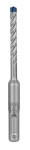 BOSCH - Bosch 2 608 576 116, Martello perforatore, Punta di trapano elicoidale da taglio, 6 mm, 11,5 cm, 5 cm, Carburo di tungsteno (WC)