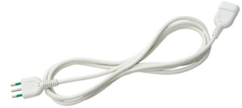 FANTON 92180 prolunghe e multiple 5 m 1 presa(e) AC Interno Bianco