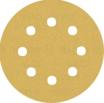 BOSCH - Dischi abrasivi Diam.115 mm 180 gr per  Levigatrice rotorbitale Blister 5 dischi