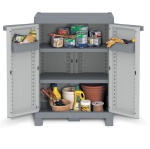 Terry - Terry Wave Base 700, Grigio, 3 ripiani, Da terra, Universale, 2 porta/porte, Porta a battente