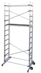 FACAL - FACAL Clic, Scaffolding portatile, Alluminio, 150 kg, Alluminio, Blu, 2 ruota(e), 15 cm