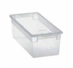 Terry - Terry Light Box S, Armadietto portaoggetti, Trasparente, Rettangolare, Monocromatico, Universale, Trasparente