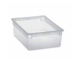 Terry - Terry Light Box M, Armadietto portaoggetti, Trasparente, Rettangolare, Monocromatico, Universale, Trasparente