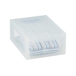 Terry - Terry Light Drawer M, Armadietto portaoggetti, Trasparente, Rettangolare, Monocromatico, Universale, Trasparente