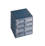 Terry - Terry 1000018, 8 cassetto/cassetti, Grigio, 1 pezzo(i), 208 mm, 222 mm, 208 mm