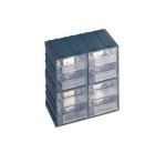 Terry - Terry 1000016, 8 cassetto/cassetti, Grigio, 1 pezzo(i), 208 mm, 132 mm, 208 mm