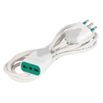 FANTON - FANTON 92670, 3 m, 1 presa(e) AC, Tipo L, Bianco, Bianco