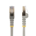Startech.Com - StarTech.com Cavo di Rete Ethernet Cat6a - Cavo Schermato STP da 1m - Grigio, 1 m, Cat6a, U/FTP (STP), RJ-45, RJ-45, Grigio