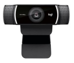 LOGITECH - Logitech C922, 1920 x 1080 Pixel, 60 fps, 1280x720@60fps,1920x1080@30fps, 720p,1080p, H.264, USB