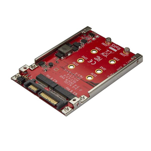 StarTech.com Adattatore per 2 Dischi SSD M.2 a SATA per alloggio da 2,5