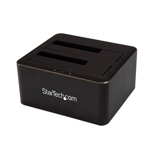 StarTech.com Docking Station a Doppio Bay SATA per 2x 2,5/3,5