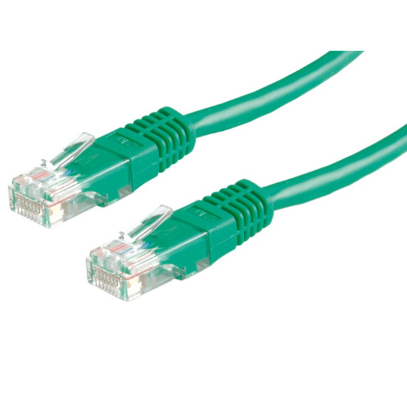 Value 21.99.1523 cavo di rete Verde 0,5 m Cat6 U/FTP (STP)