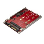 Startech.Com - StarTech.com Adattatore per 2 Dischi SSD M.2 a SATA per alloggio da 2,5