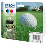 EPSON - Set cartucce stampante Epson Serie Pallina Da Golf Multipack 34 C13T34