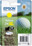 EPSON - Epson Golf ball Singlepack Yellow 34XL DURABrite Ultra Ink, Originale, Inchiostro a base di pigmento, Giallo, Epson, - WorkForce Pro WF-3725DWF - WorkForce Pro WF-3720DWF, 1 pezzo(i)
