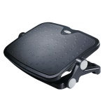 Startech.Com - StarTech.com Poggiapiedi Ergonomico Regolabile da Scrivania, Nero, Alluminio, Plastica, -30 - 0°, RoHS, TAA, REACH, CE, 45 cm, 35 cm