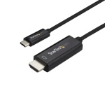 Startech.Com - StarTech.com Cavo USB-C a HDMI da 3m - Cavetto USB 3.1 Tipo C a HDMI - 4k a 60Hz - Nero, 3 m, USB tipo-C, HDMI, Maschio, Maschio, Dritto