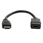 Startech.Com - StarTech.com HDMIEXTAA6IN, 0,152 m, HDMI tipo A (Standard), HDMI tipo A (Standard), Nero