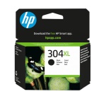 HP - HP Cartuccia inchiostro originale nero 304XL, Resa elevata (XL), Inchiostro a base di pigmento, 5,5 ml, 300 pagine, 1 pz