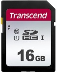 Transcend - Transcend 16GB, UHS-I, SD, 16 GB, SDHC, Classe 10, NAND, 95 MB/s, 10 MB/s